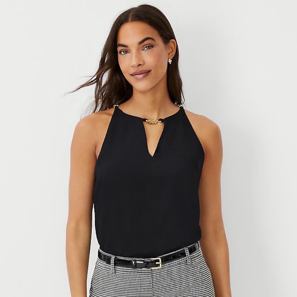 Ann Taylor Roman Chain Halter